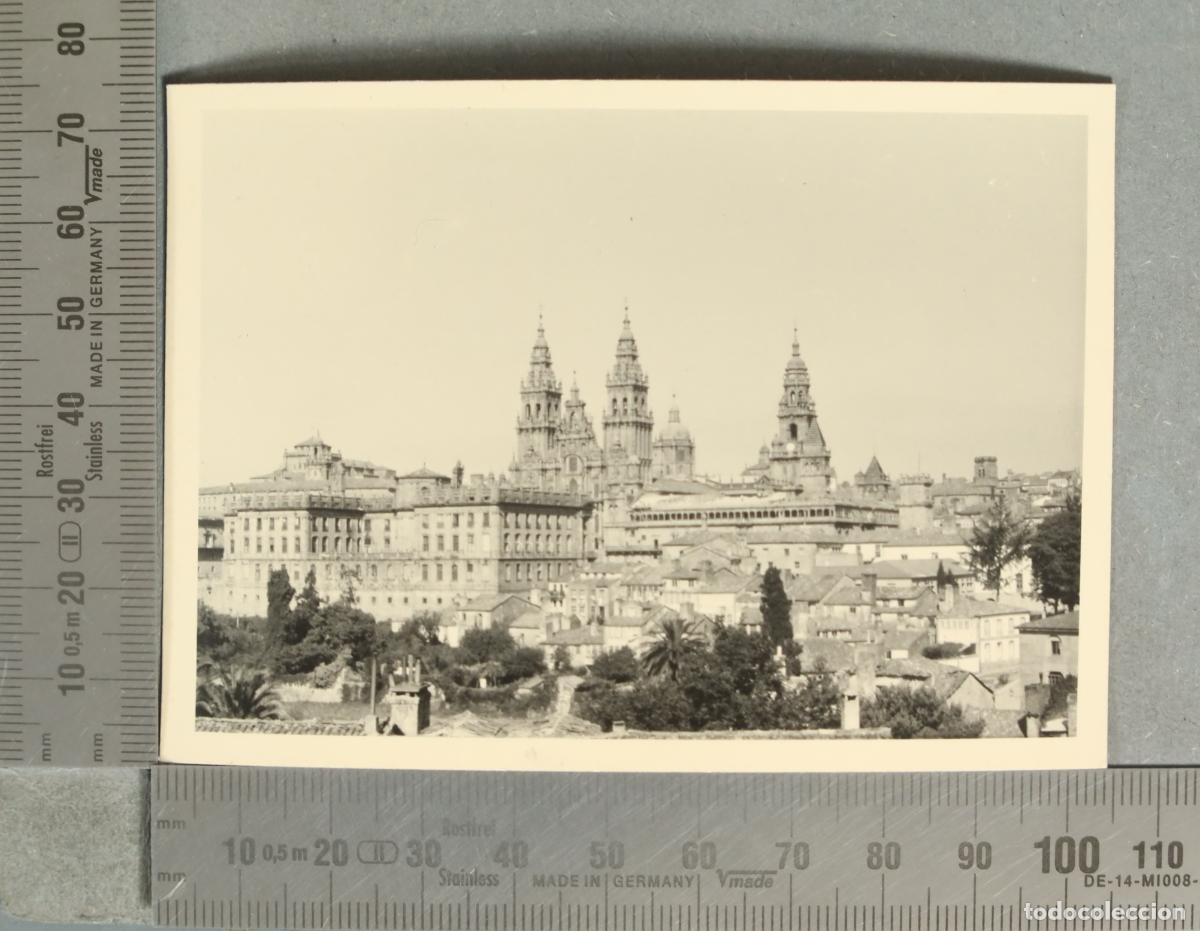 Fotograf&iacute;a antigua: FOTOGRAFIA. VISTA DE SANTIAGO DE COMPOSTELA. HACIA 1950