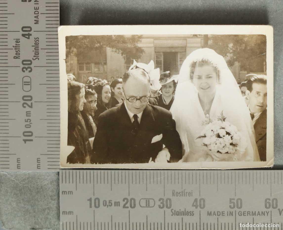 Fotograf&iacute;a antigua: FOTOGRAFIA. ENTRADA BODA hacia 1940