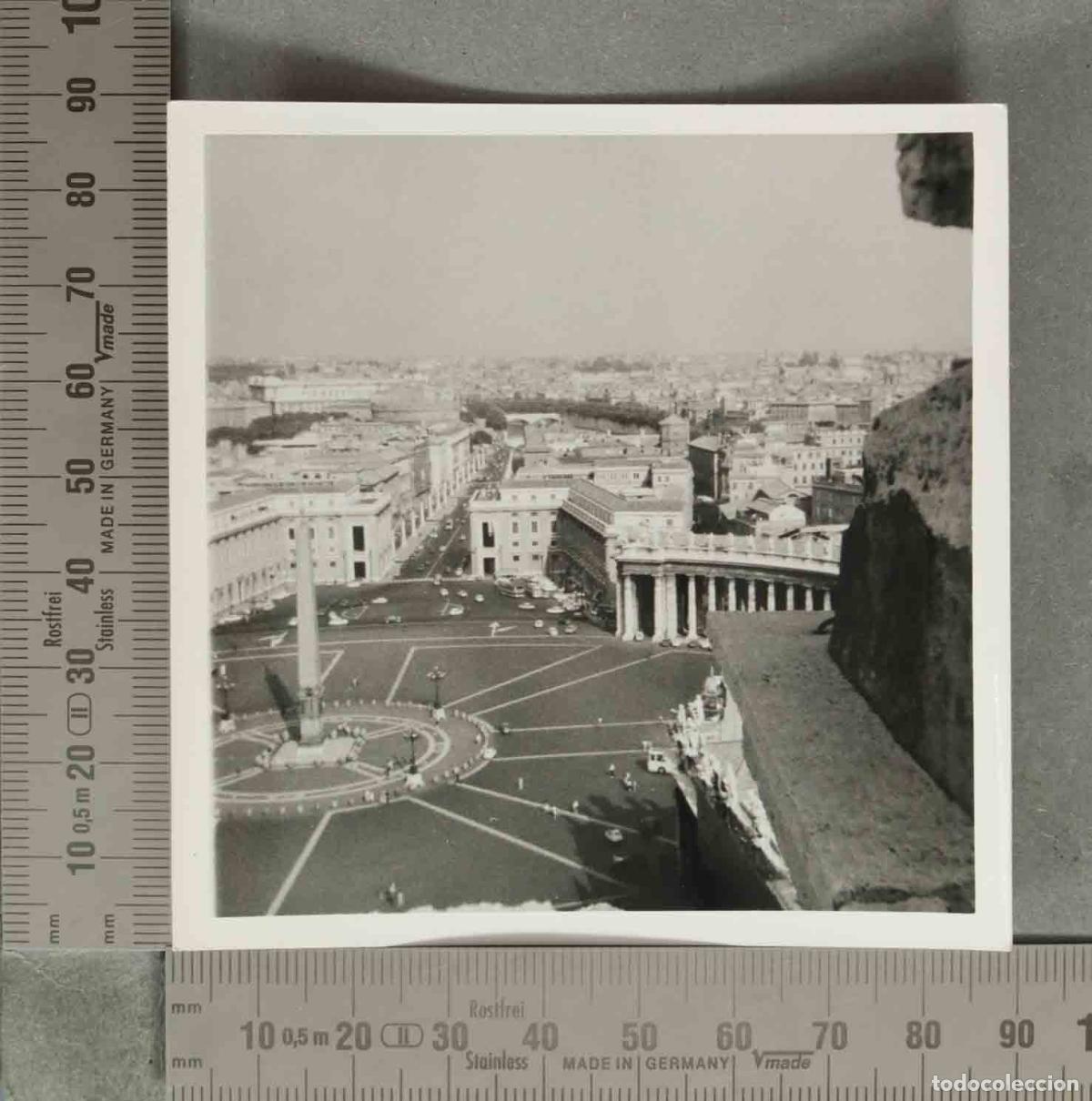Fotograf&iacute;a antigua: FOTOGRAFIA PLAZA SAN PEDRO HACIA 1950
