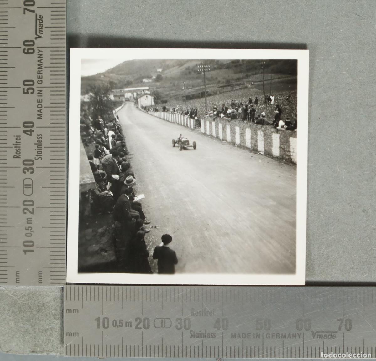 Fotograf&iacute;a antigua: FOTOGRAFIA Carrera automovil&iacute;stica. COCHE hacia 1920