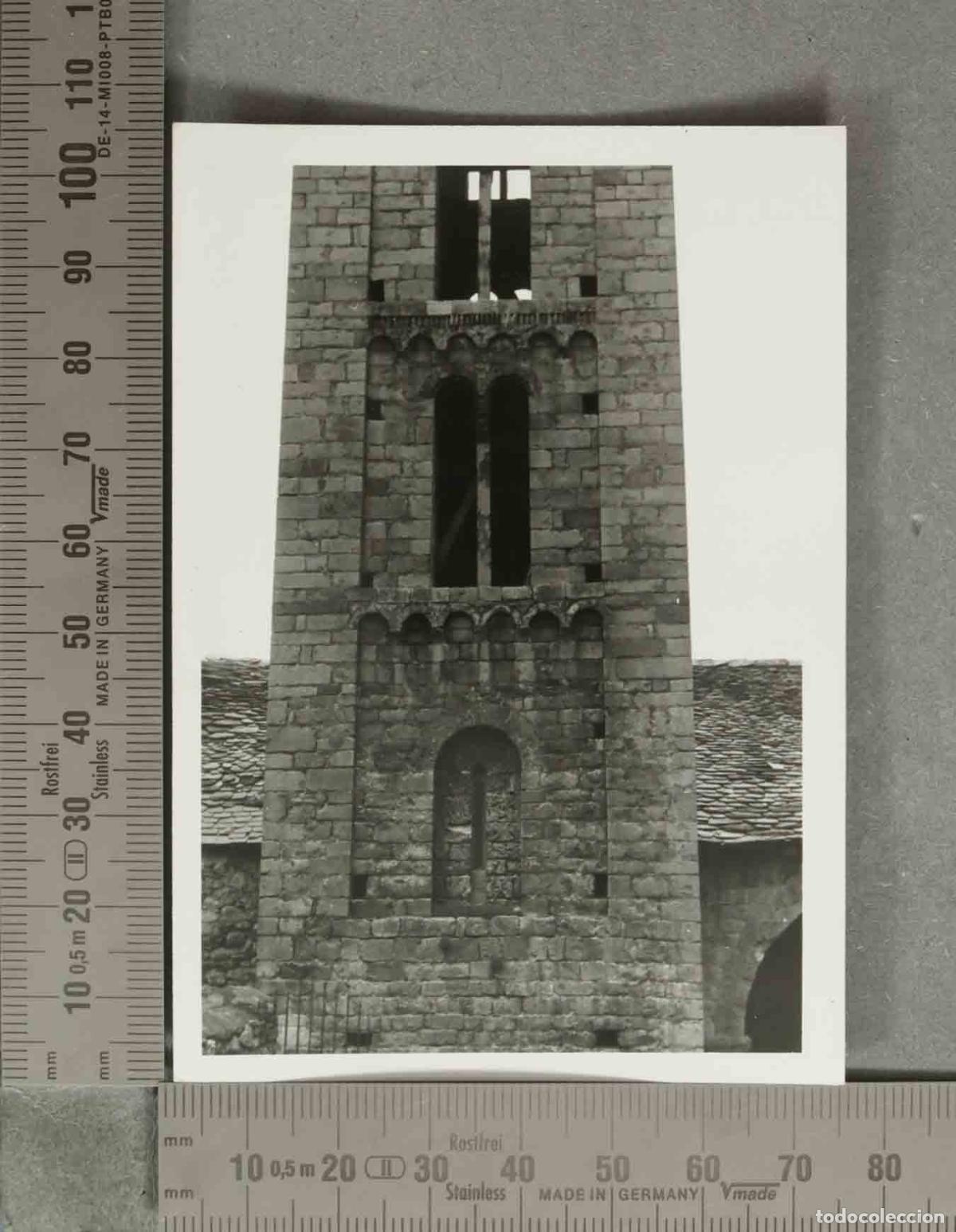 Fotografia antiga: FOTOGRAFIA. Iglesia de Santa Eul&agrave;lia d'Erill la Vall HACIA 1950