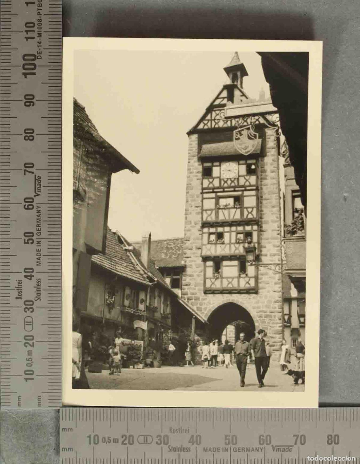 Fotografia antica: FOTOGRAFIA. Torre Dolder ALSACIA HACIA 1950