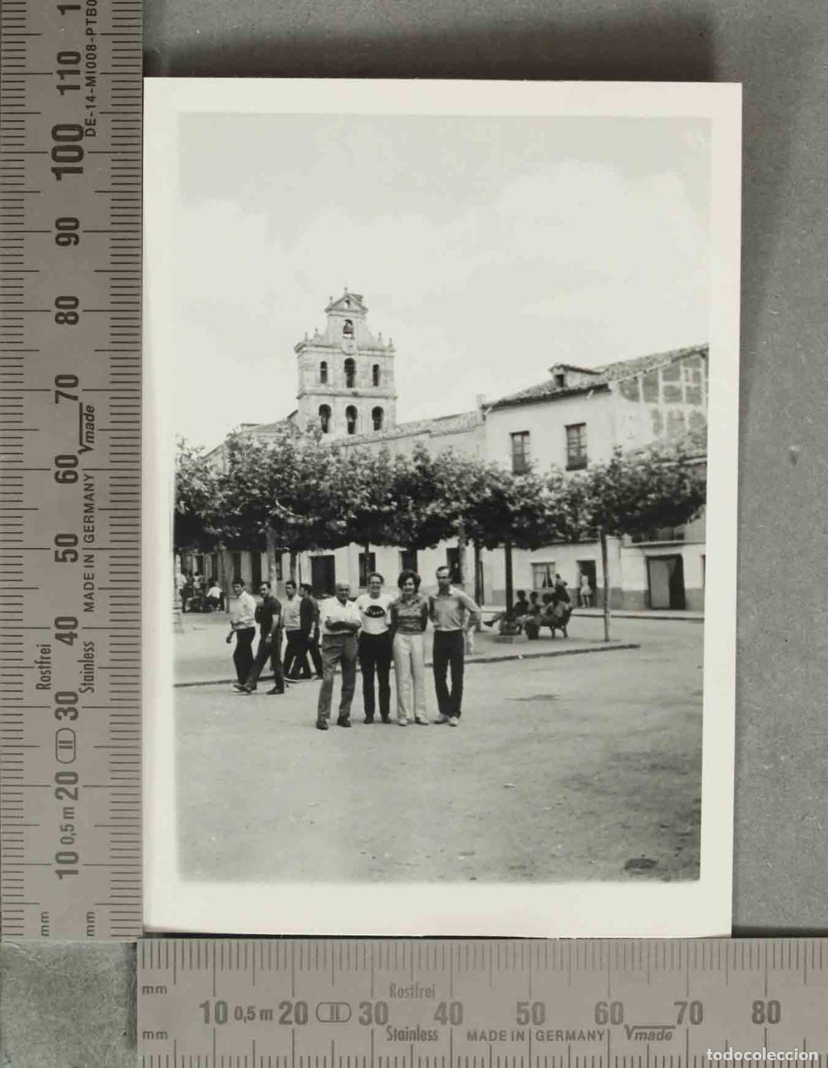 Fotograf&iacute;a antigua: FOTOGRAFIA. iglesia parroquial de Torquemada HACIA 1950