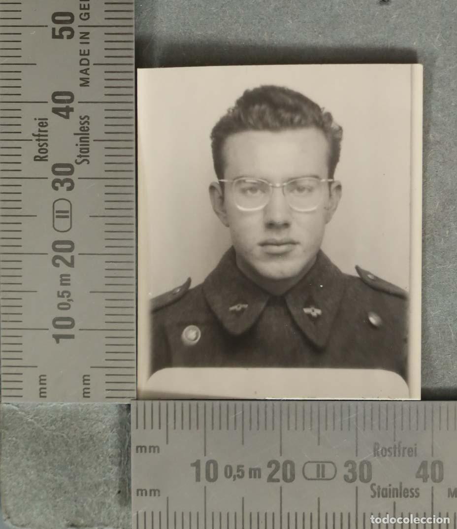 Fotograf&iacute;a antigua: FOTOGRAFIA. RETRATO JOVEN SERVICIO MILITAR AVIACION