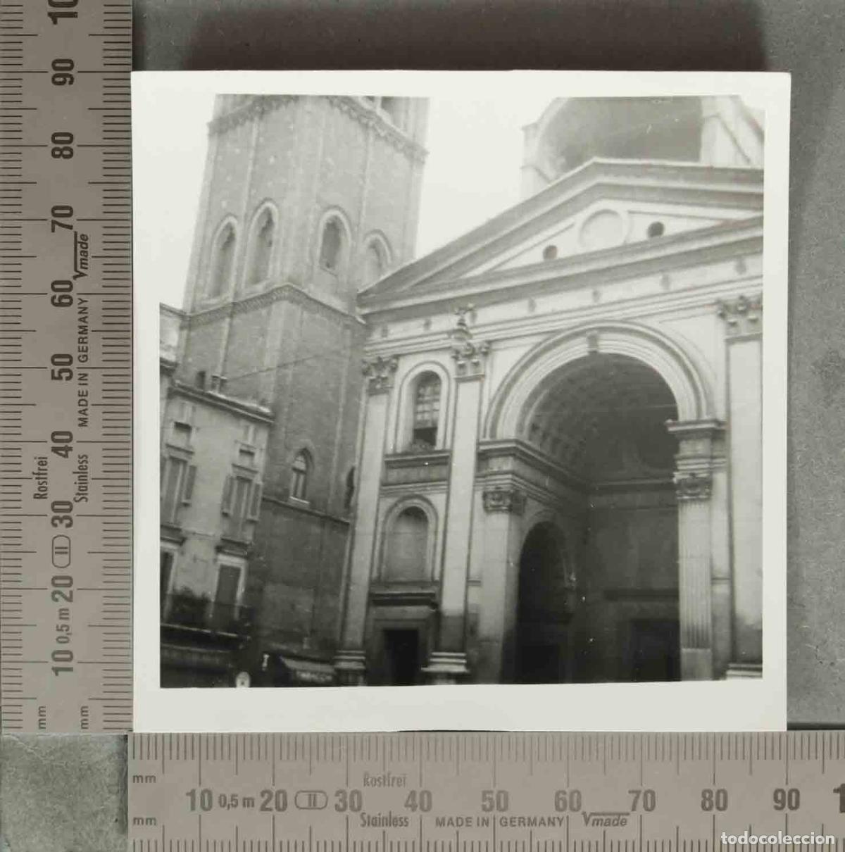 Fotograf&iacute;a antigua: FOTOGRAFIA. VISTA DE Sant'Andrea de Mantua HACIA 1950