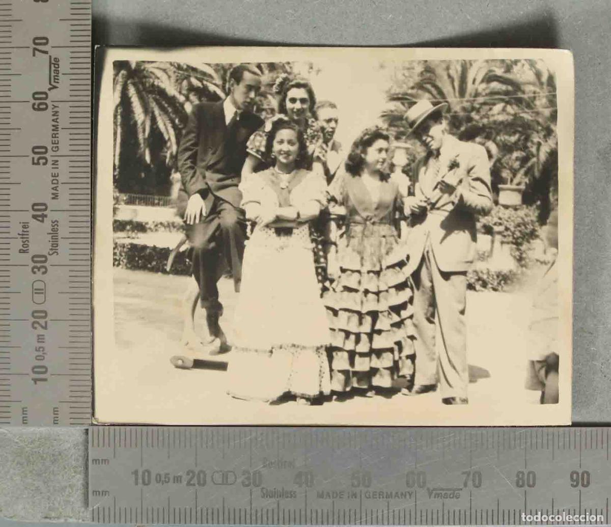 Alte Fotografie: GRUPO AMIGOS FERIA. &iquest; VILLACARRILLO? hacia 1930