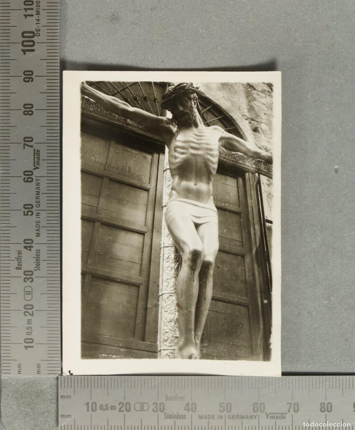 Fotograf&iacute;a antigua: FOTOGRAFIA. CRISTO EN PROCESION. hacia 1940