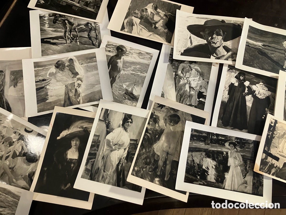 Fotograf&iacute;a antigua: Lote 19 fotos Joaquin Sorolla i Bastida. Archivo Gudiol y Museo Sorolla de Madrid