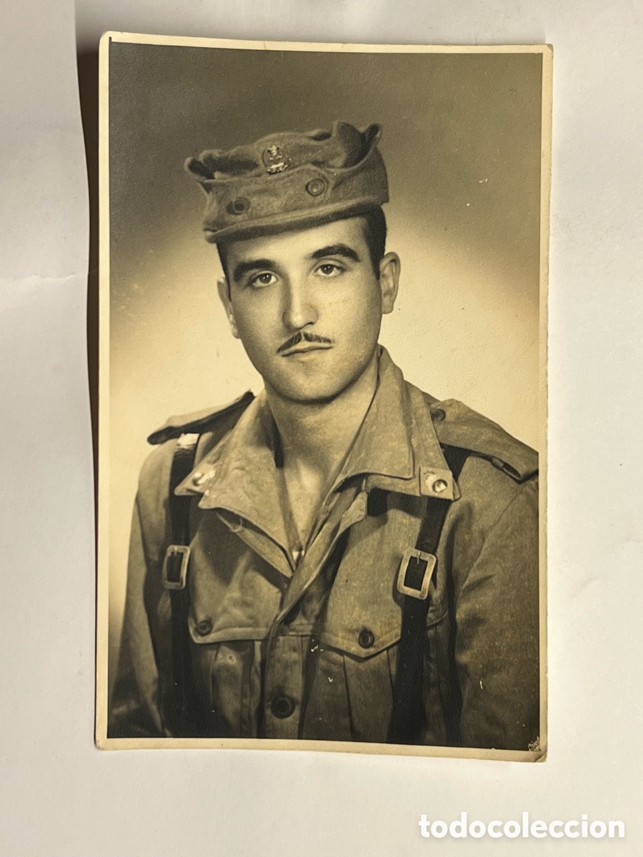 Fotografia antiga: CEUTA. Soldado Regulares.. Mi tiempo en la Mili.. Foto Calatayud, Julio de 1963