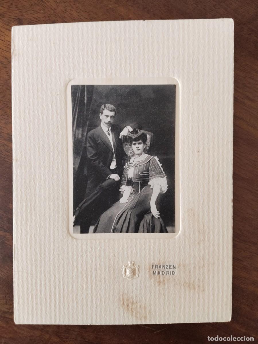 Photographie ancienne: Fotograf&iacute;a matrimonio. Franzen Madrid.
