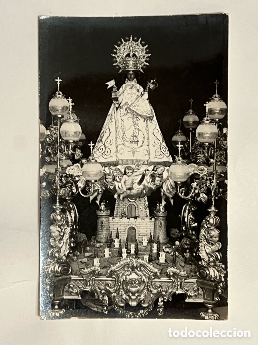 Fotograf&iacute;a antigua: BENET&Uacute;SSER (Valencia) Ntra Sra de los Desamparados. Patrona de la ciudad, foto Gimeno