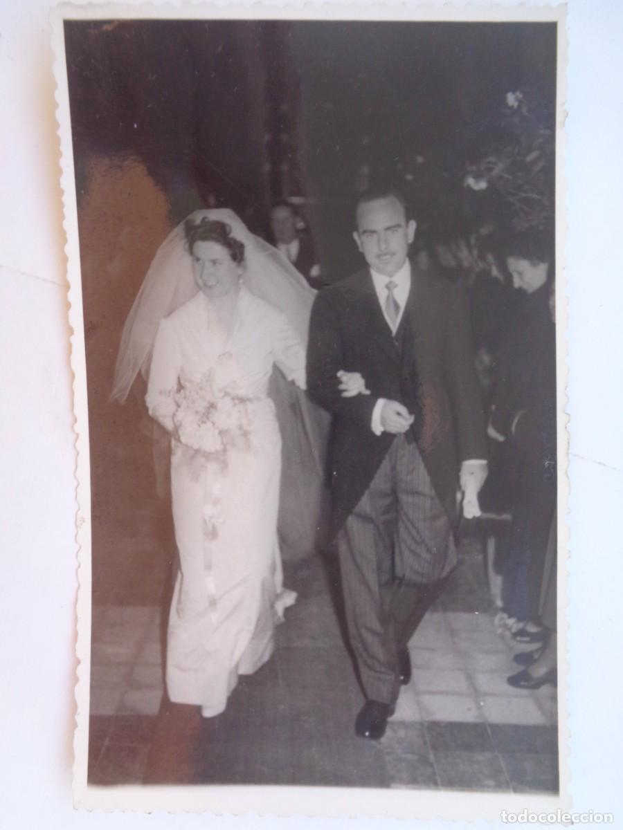 Fotografia antica: BONITA FOTO DE BODA . DE CRISTOBAL , BAEZA ( JAEN )