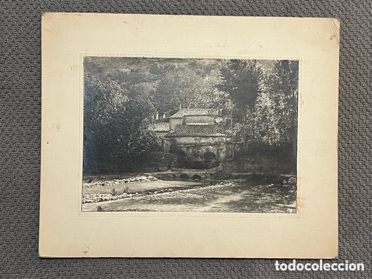 Alte Fotografie: GIRONA. Moli de Sant Pelegri ?? Conocido popularmente como Gorch del Moli&hellip; (h.1930?)