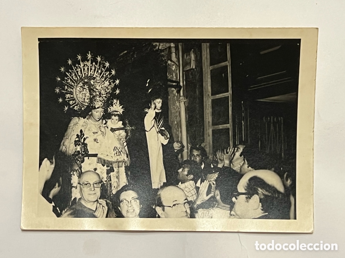 Antique Photography: NTRA SRA DE LOS DESAMPARADOS Y SAN VICENTE FERRER.. Procesi&oacute;n, fervor popular (h.1960?)