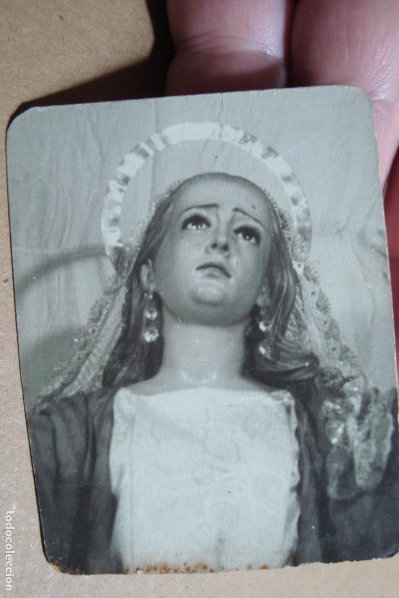 Fotograf&iacute;a antigua: ANTIGUA FOTOGRAFIA VIRGEN O SANTA SIN IDENTIFICAR. A&Ntilde;OS 60