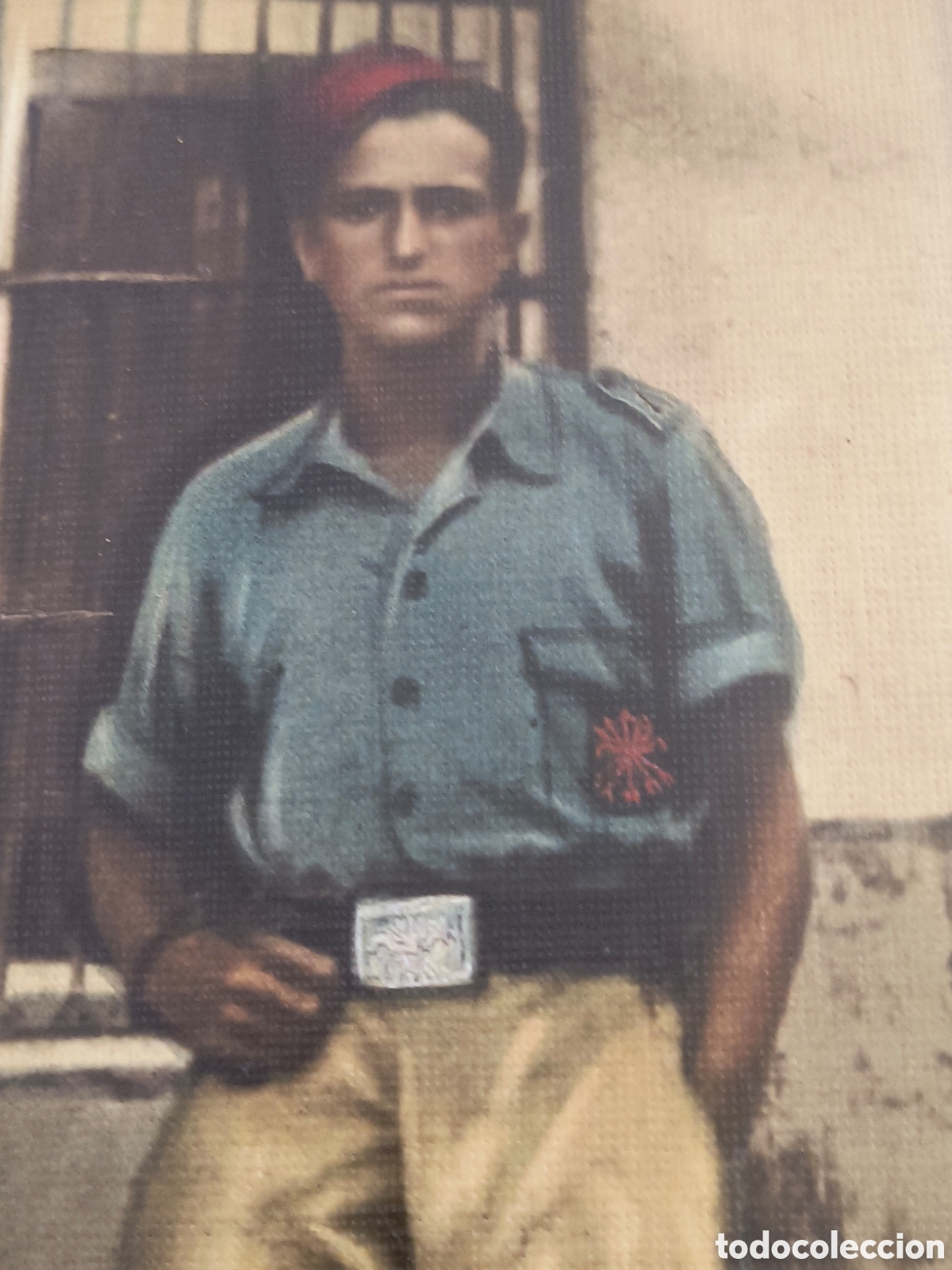 Fotograf&iacute;a antigua: Fotograf&iacute;a militar falangista