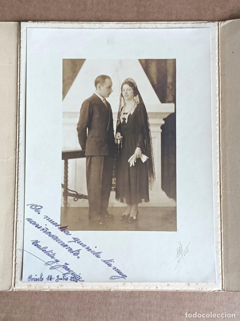 Antique Photography: Fotograf&iacute;a pareja vestida de gala Oviedo 1932