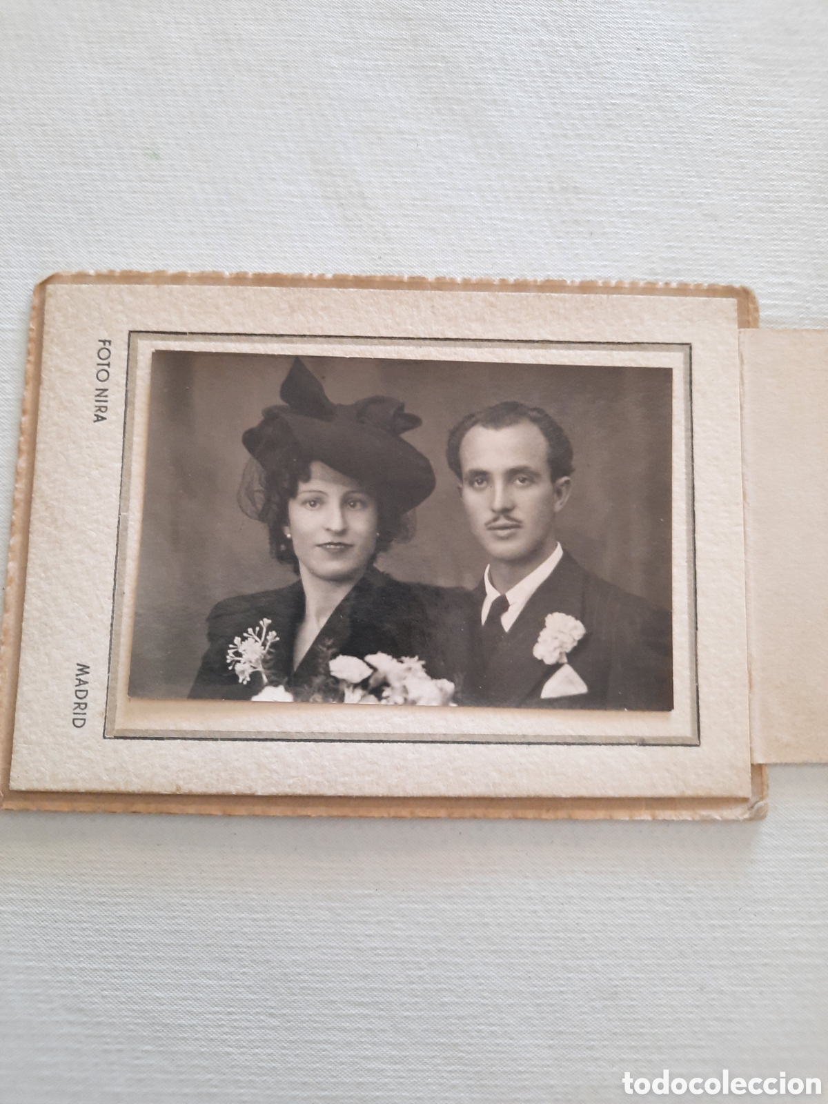 Fotograf&iacute;a antigua: Antigua foto de boda, Foto Nira, Madrid