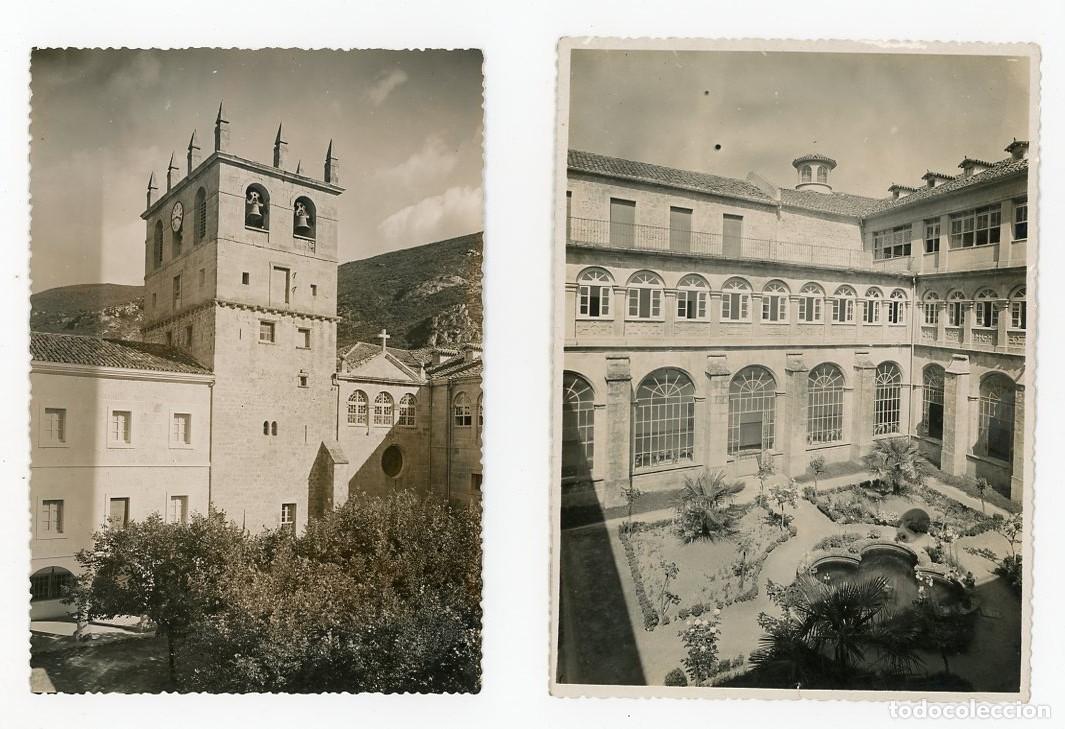Fotografia antiga: BURGOS. MONASTERIO SANTA MARIA DE BUJEDO. LOTE DE 5 FOTOGRAF&Iacute;AS