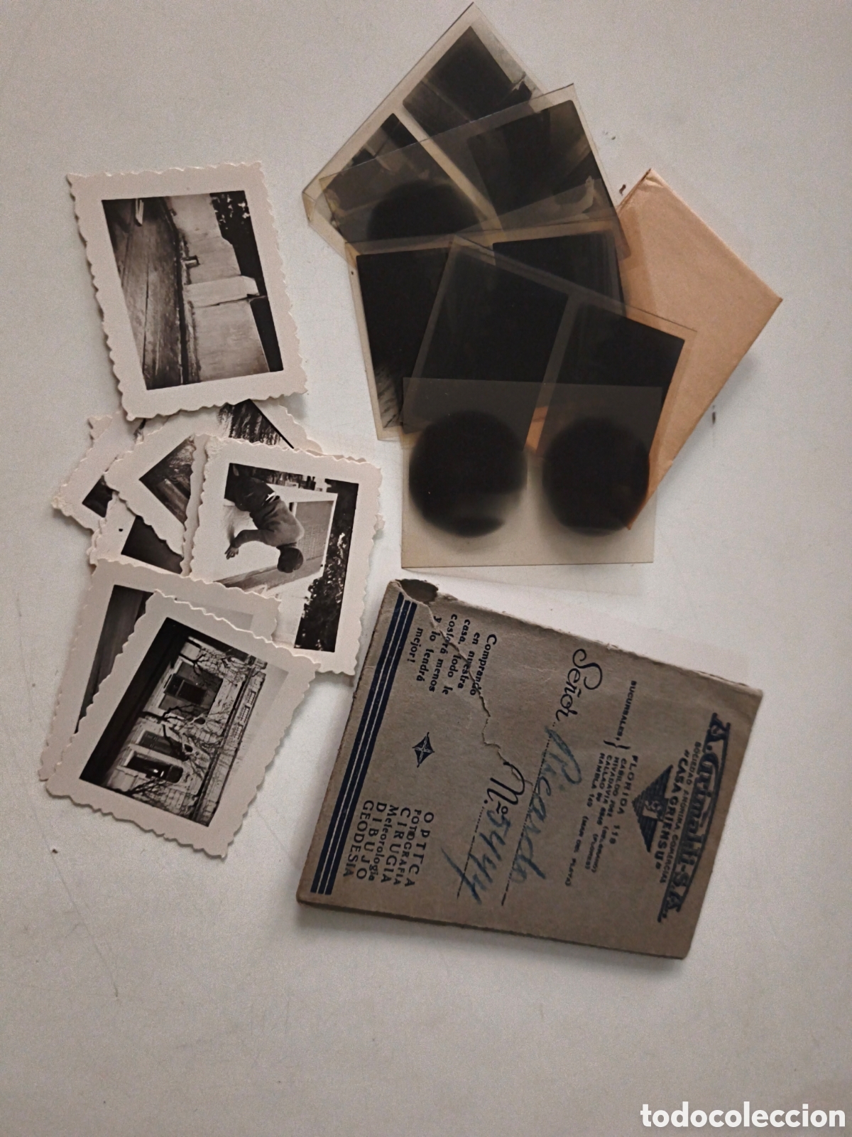 Fotografia antica: Fotos antiguas y sus negativos