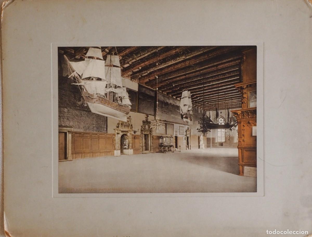 Fotograf&iacute;a antigua: ANTIGUA FOTOGRAF&Iacute;A: Obere Rathaushalle del Ayuntamiento de Bremen, Alemania. A&Ntilde;O 1880-1900
