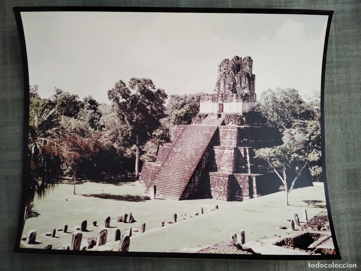 Alte Fotografie: ANTIGUA FOTO. REPORTAJES CIFRA - TEMPLO GRAN JAGUAR GUATEMALA -ENVIO INCLUIDO.