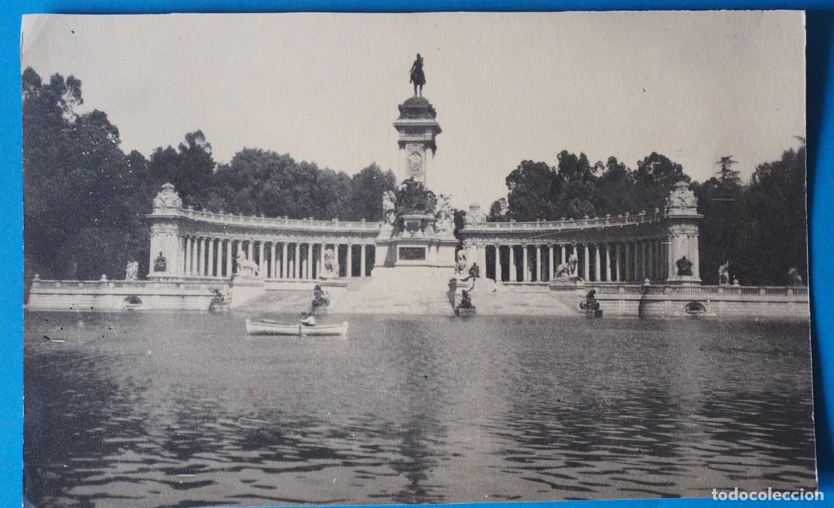 Fotograf&iacute;a antigua: ANTIGUA FOTOGRAF&Iacute;A DE LA CASA DE CAMPO. EL RETIRO. MADRID
