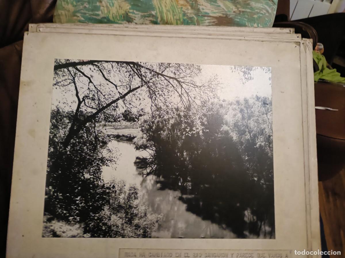 Fotograf&iacute;a antigua: FOTOGRAF&Iacute;A NADA HA CAMBIADO EN EL RIO SANGAMONSOBRE CARTON