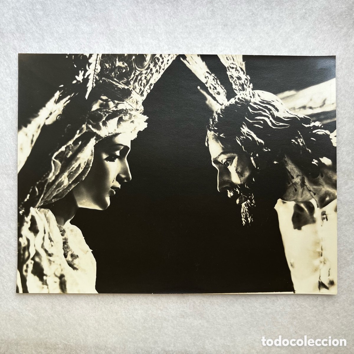 Fotograf&iacute;a antigua: SEMANA SANTA SEVILLA - FOTOGRAF&Iacute;A VIRGEN DE LA CONSOLACI&Oacute;N / HDAD. DE LA SED