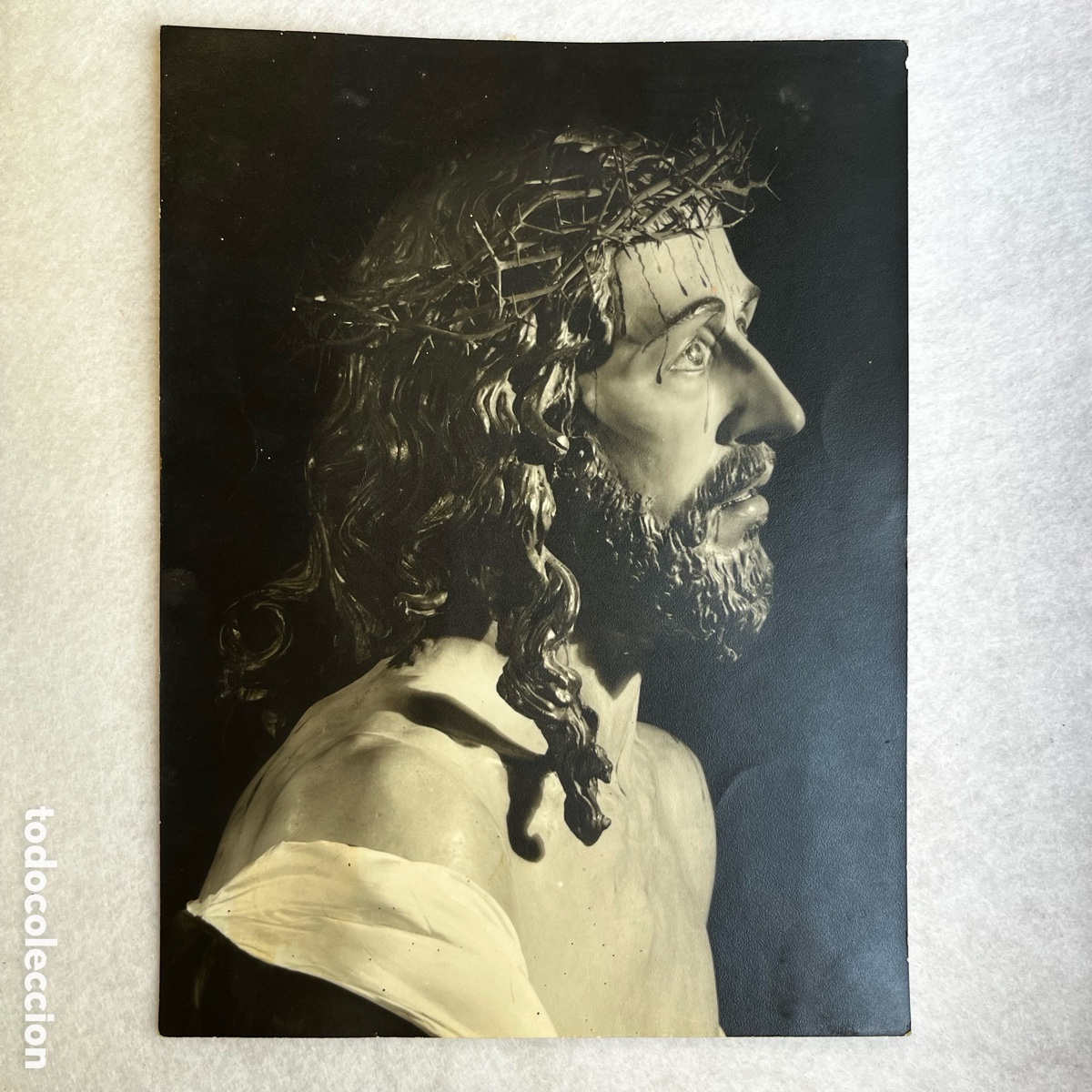 Fotograf&iacute;a antigua: SEMANA SANTA SEVILLA - FOTOGRAF&Iacute;A CRISTO HDAD. DE JES&Uacute;S DESPOJADO
