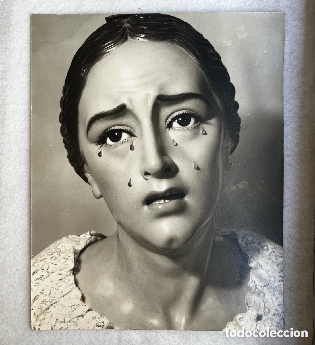 Fotograf&iacute;a antigua: SEMANA SANTA SEVILLA - FOTOGRAF&Iacute;A VIRGEN DOLORES Y MISERICORDIA / HDAD. JES&Uacute;S DESPOJADO