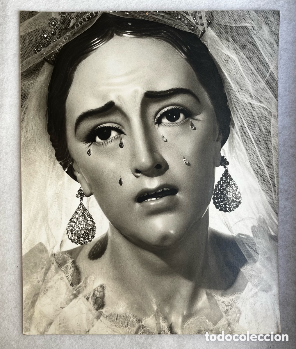 Fotograf&iacute;a antigua: SEMANA SANTA SEVILLA - FOTOGRAF&Iacute;A VIRGEN DOLORES Y MISERICORDIA / HDAD. JES&Uacute;S DESPOJADO