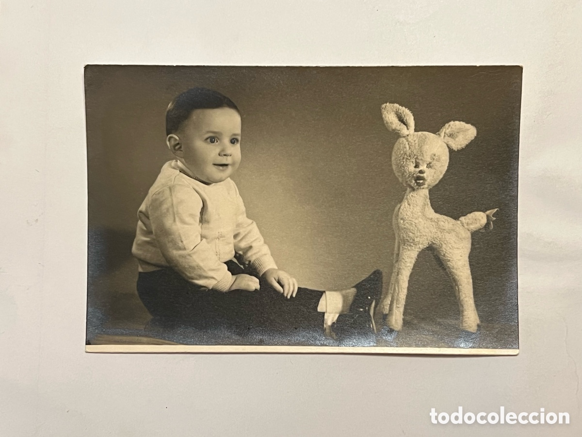 Fotograf&iacute;a antigua: EL CABA&Ntilde;AL, Valencia. NI&Ntilde;OS Y JUGUETES. Fotograf&iacute;a Bernal. Calle la Reina (h.1960?)