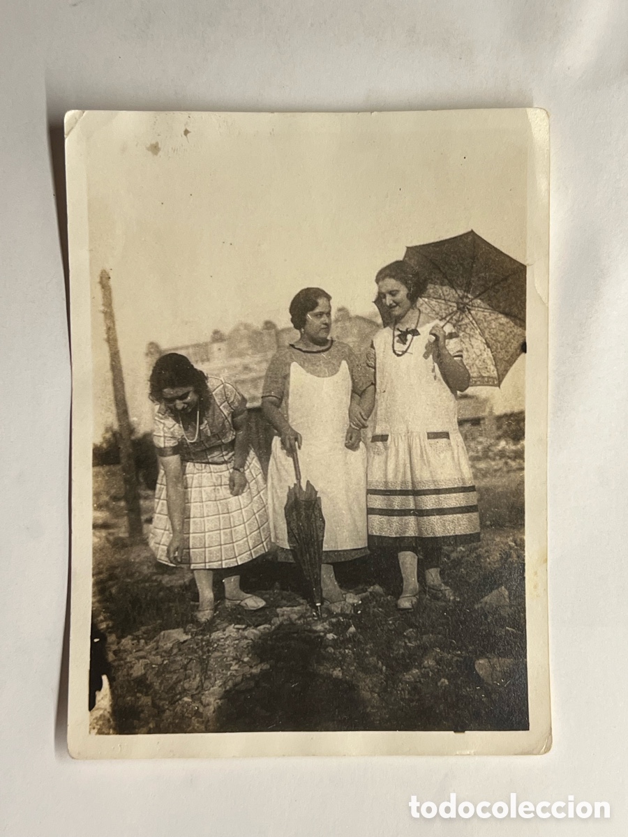 Fotografia antica: SE&Ntilde;ORITAS CON SOMBRILLAS.. Aquellos dorados a&ntilde;os veinte.. Fotograf&iacute;a antigua (h.1920?)