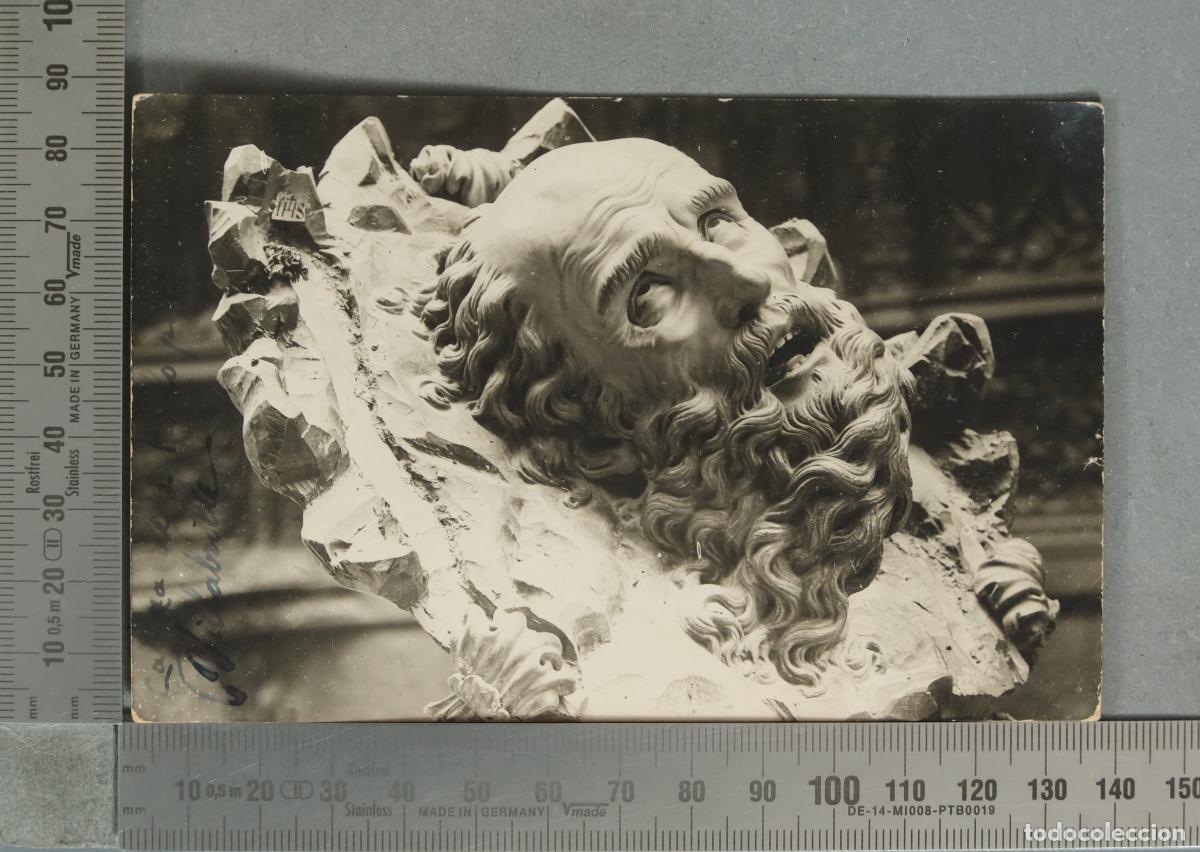 Fotograf&iacute;a antigua: FOTOGRAFIA POSTAL. CABEZA SAN PABLO. MUSEO VALLADOLID
