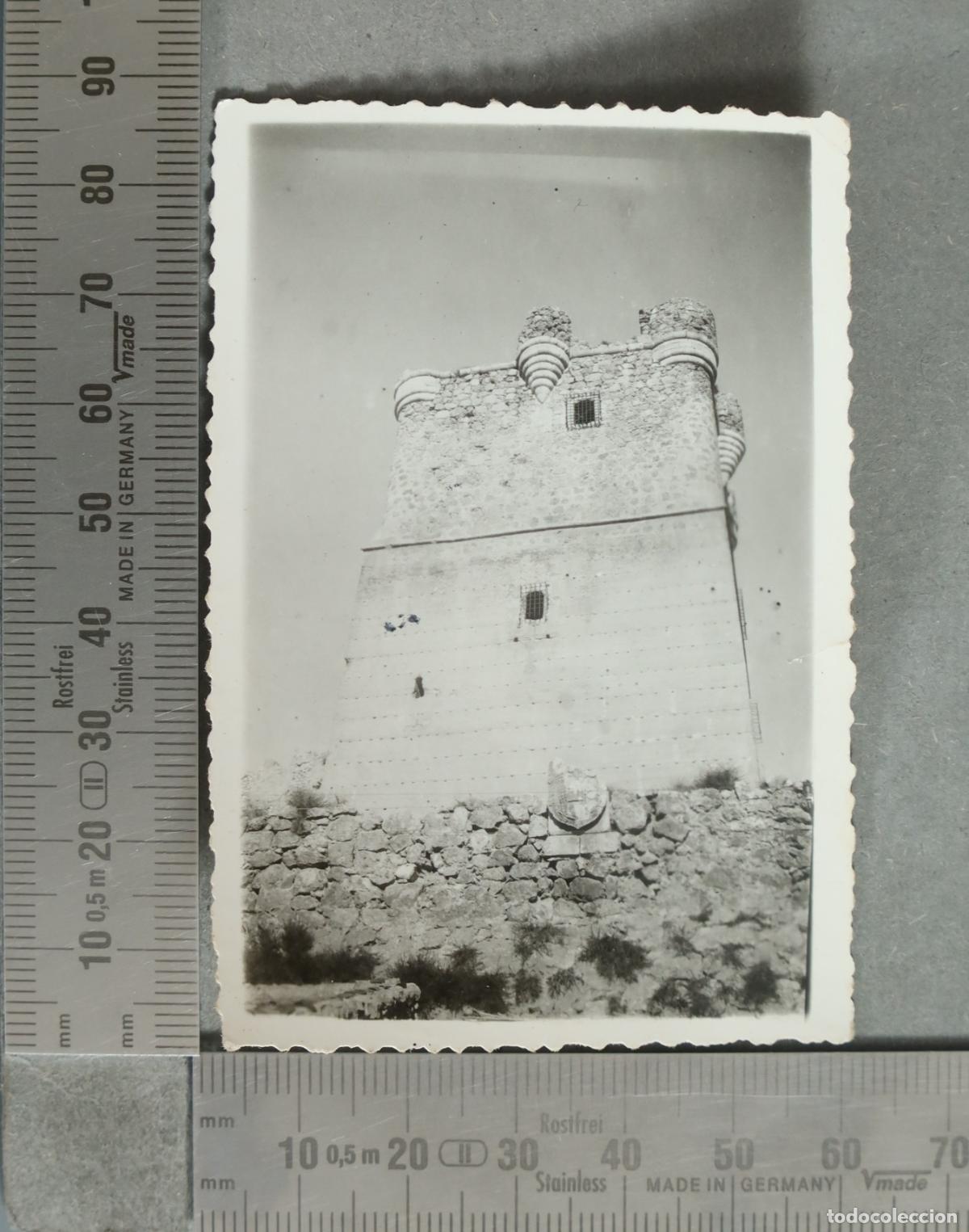 Fotograf&iacute;a antigua: FOTOGRAFIA. Castillo de Xativa. 1934