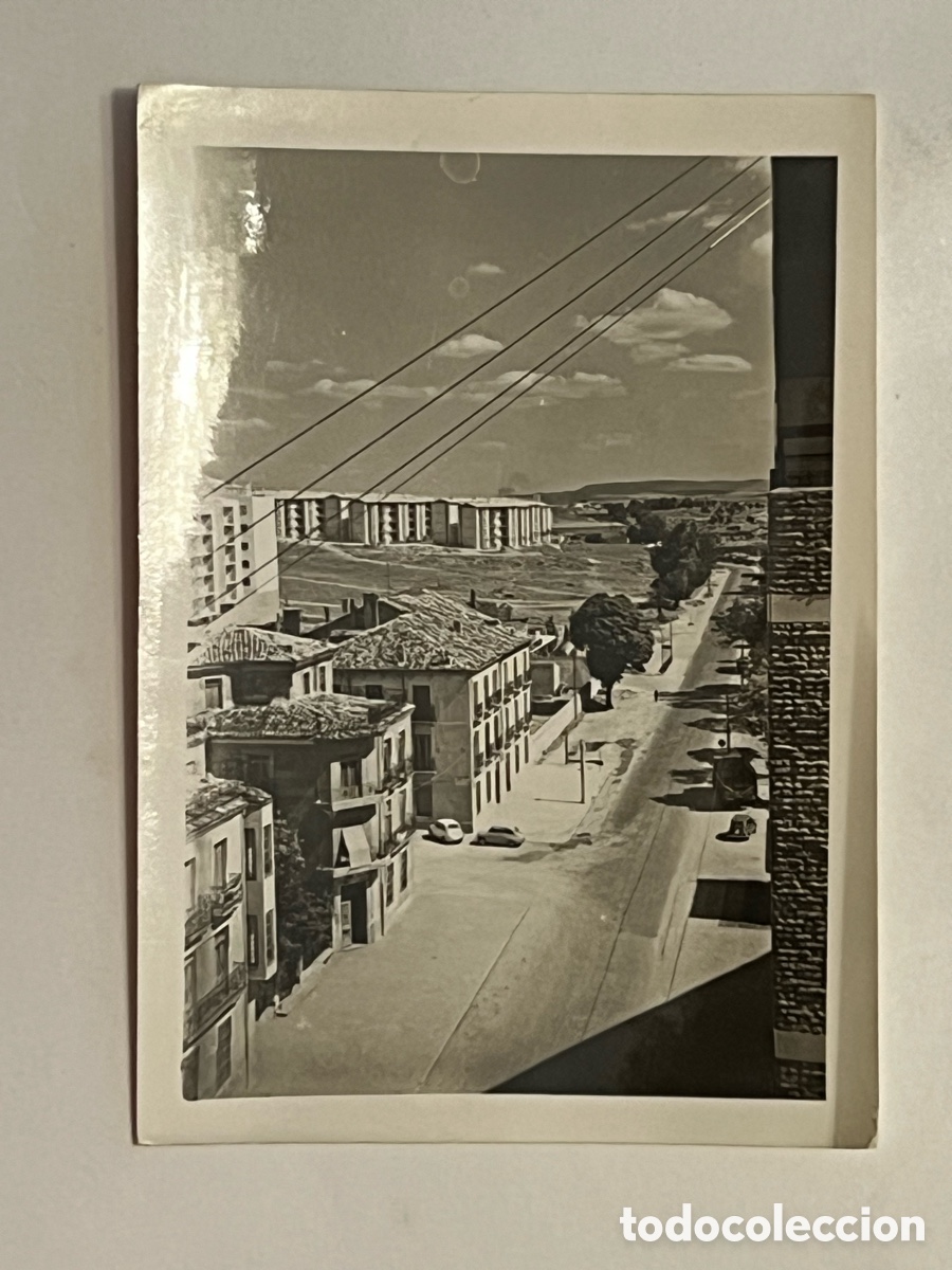 Fotograf&iacute;a antigua: ALHAMA DE ARAG&Oacute;N, una de sus avenidas antes del boom inmobiliario de los a&ntilde;os setenta (a.1966)