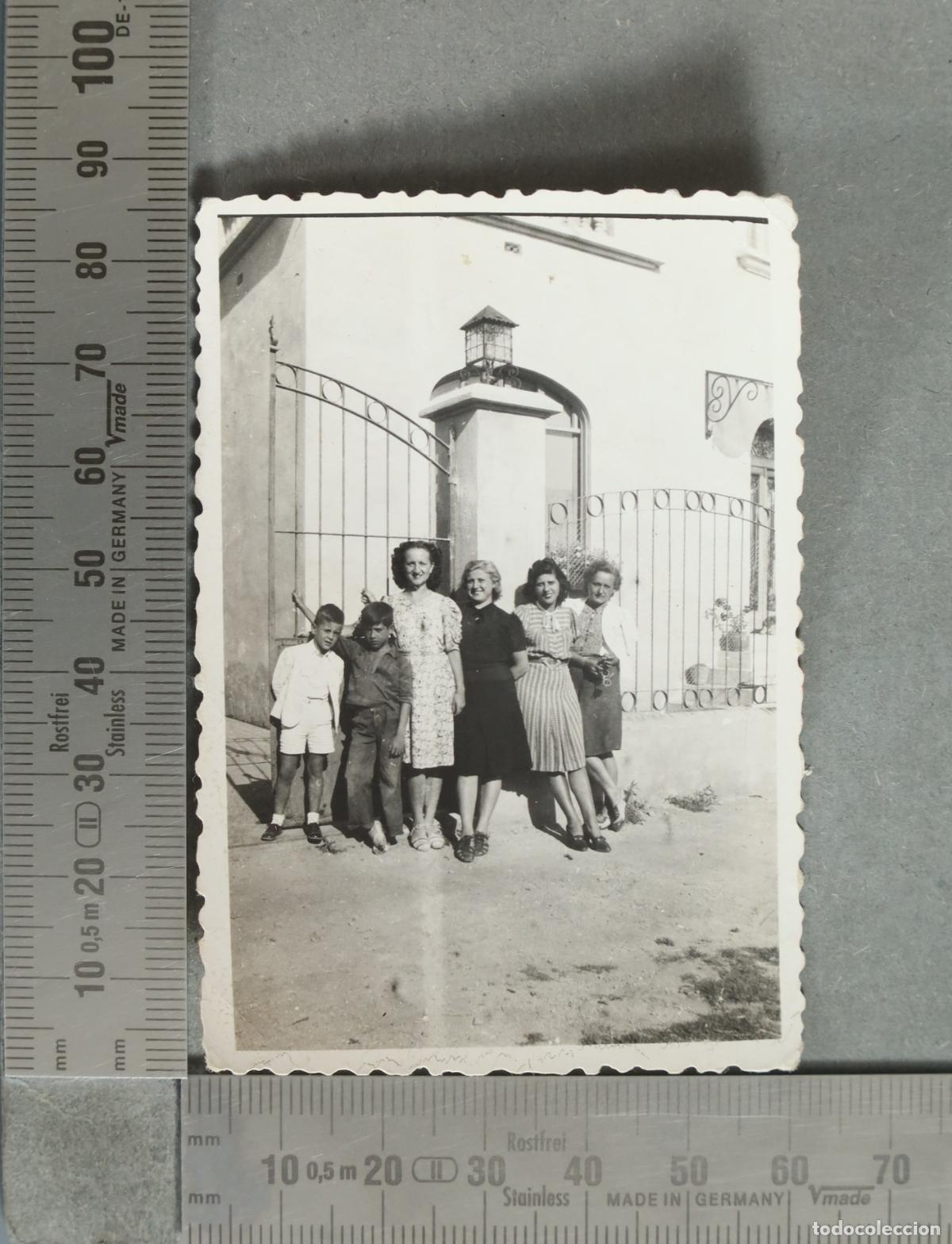 Photographie ancienne: FOTOGRAFIA. VISTA CALLE DE MASNOU 1941