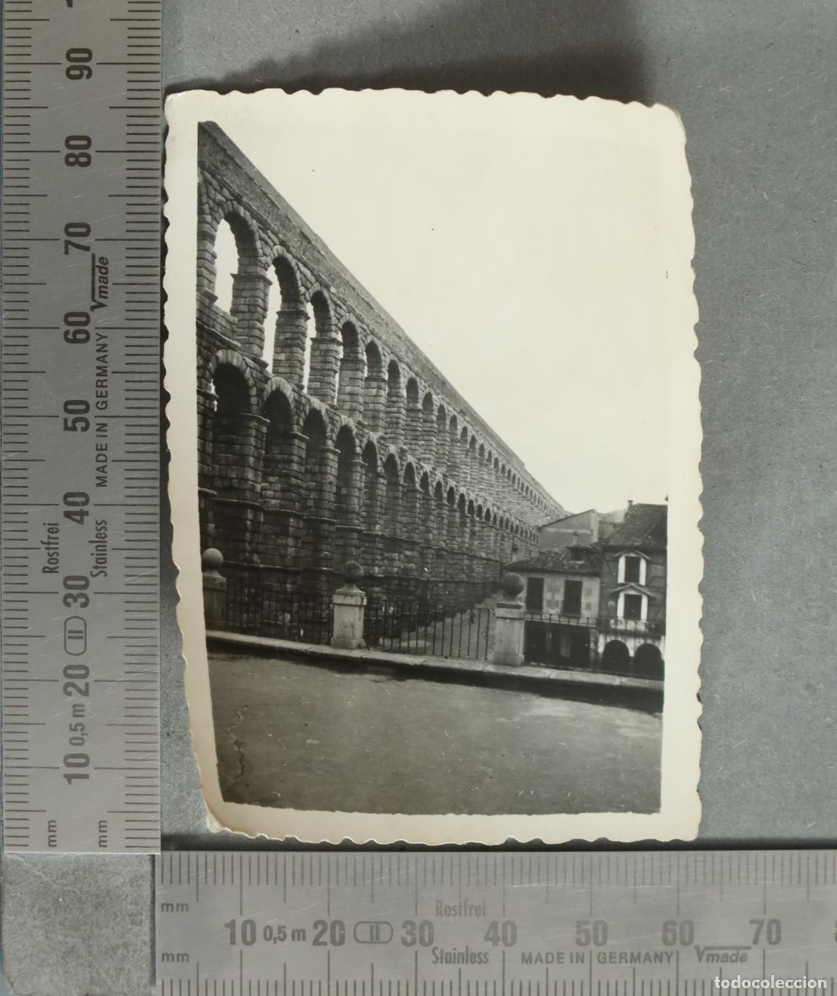 Fotograf&iacute;a antigua: FOTOGRAFIA. Segovia - Acueducto hacia 1930