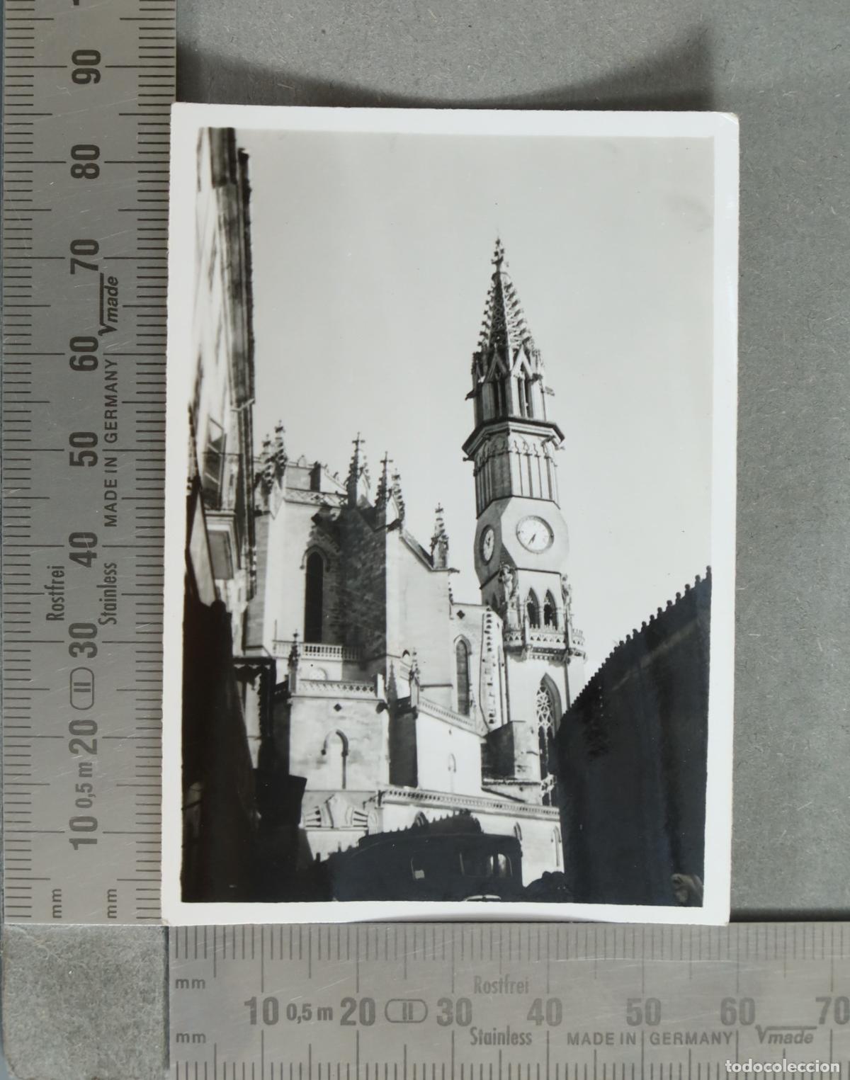 Fotograf&iacute;a antigua: FOTOGRAFIA. IGLESIA DE MANACOR hacia 1930