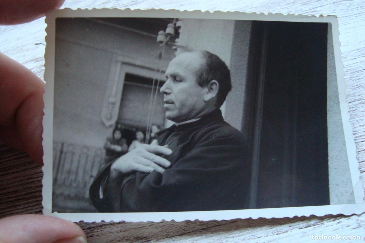 Fotograf&iacute;a antigua: ANTIGUA FOTOGRAFIA DE RELIGIOSO PADRE VIDAL. FOTO VALLVE TARRAGONA A&Ntilde;OS 40.