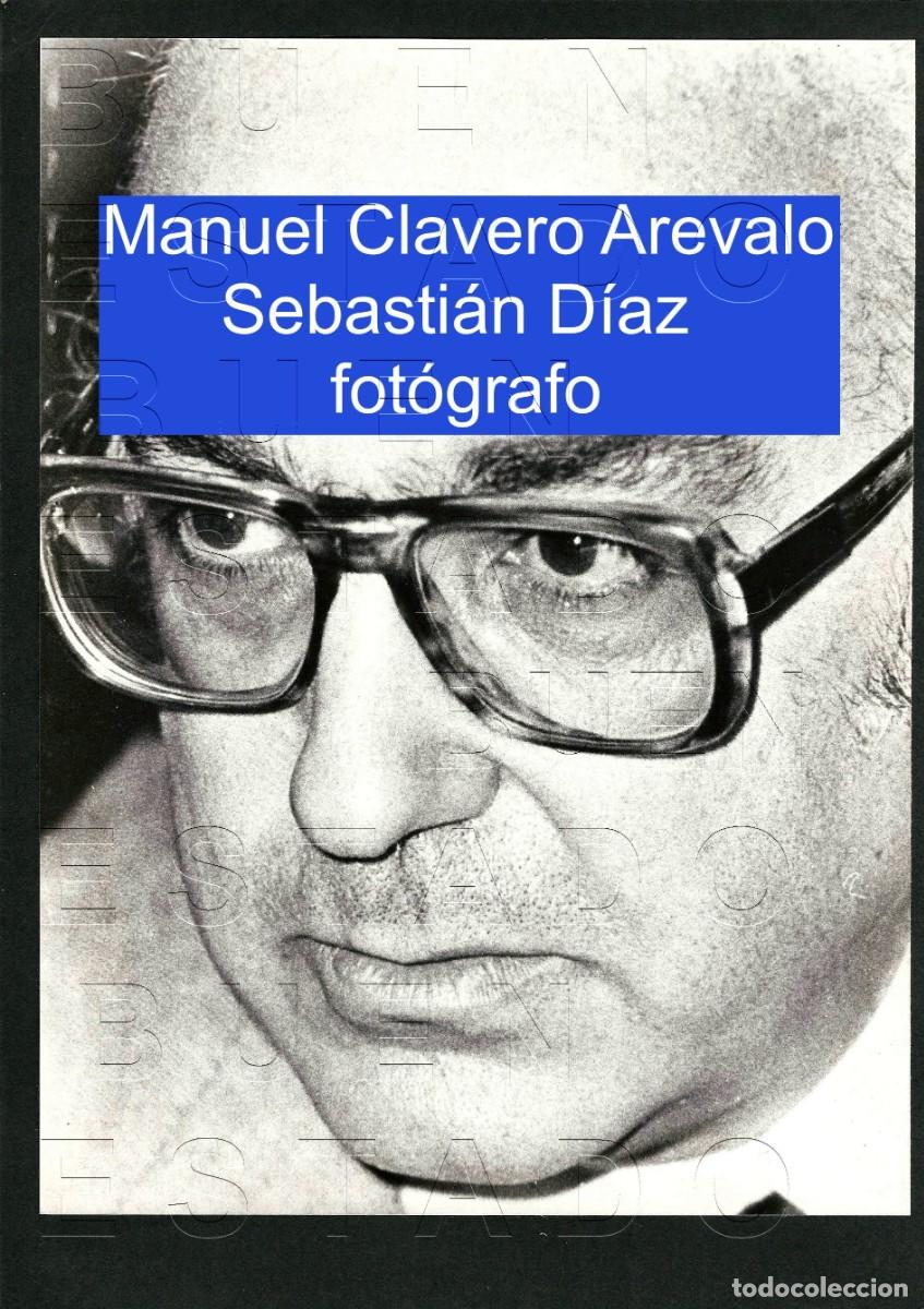 Fotografia antica: MANUEL CLAVERO AREVALO SEBASTIAN DIAZ FOTOGRAFO 30X22 FOTOGRAFIA MONTADA LM61