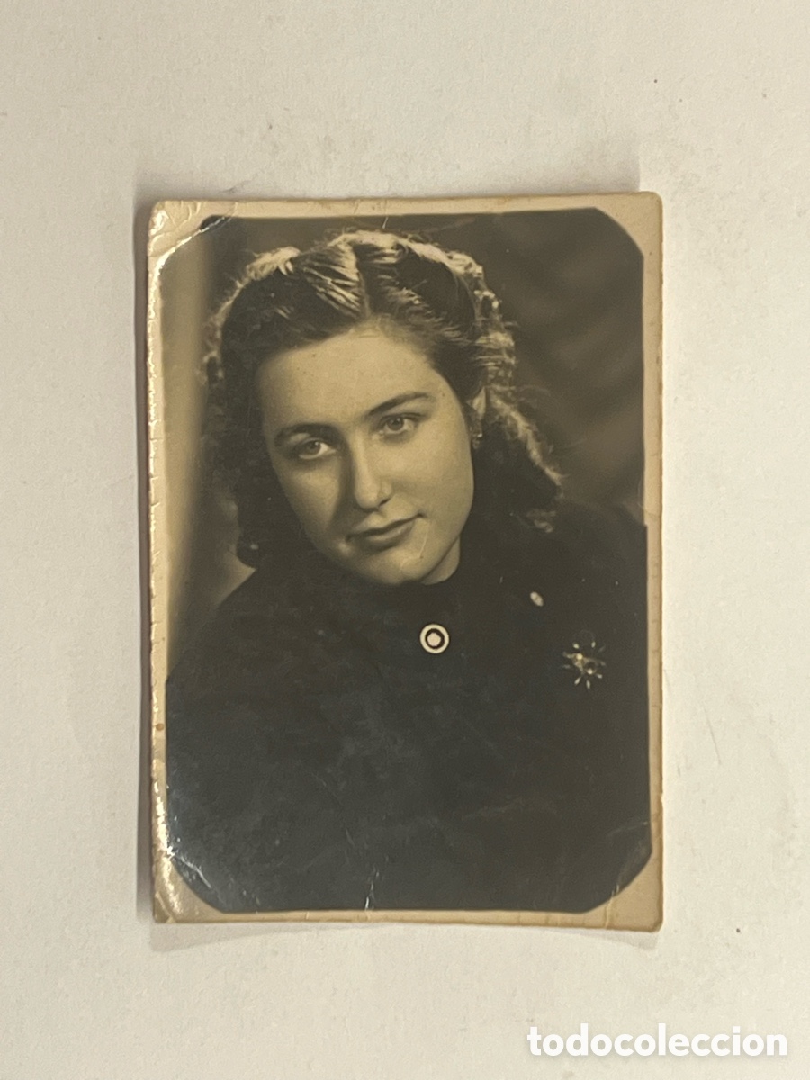 Fotografia antica: FOTOMATON. Una joven y guapa Alicantina&hellip; Foto Hnos. Garc&iacute;a. Alicante (a.1949) Medidas: 4 x 5,5