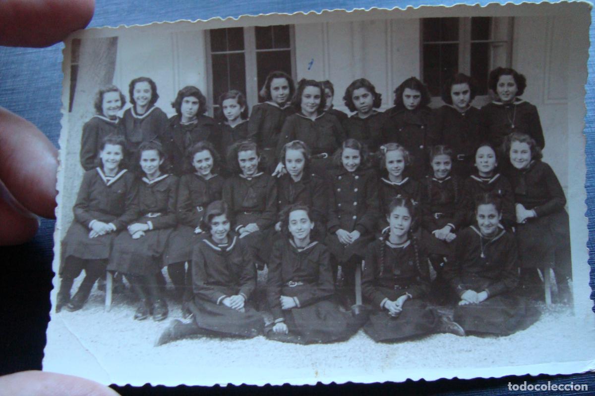 Fotograf&iacute;a antigua: ANTIGUA FOTOGRAFIA COLEGIO NI&Ntilde;AS 2&ordm; GRADO. FOTO FILMOFILM BARCELONA A&Ntilde;OS 40?
