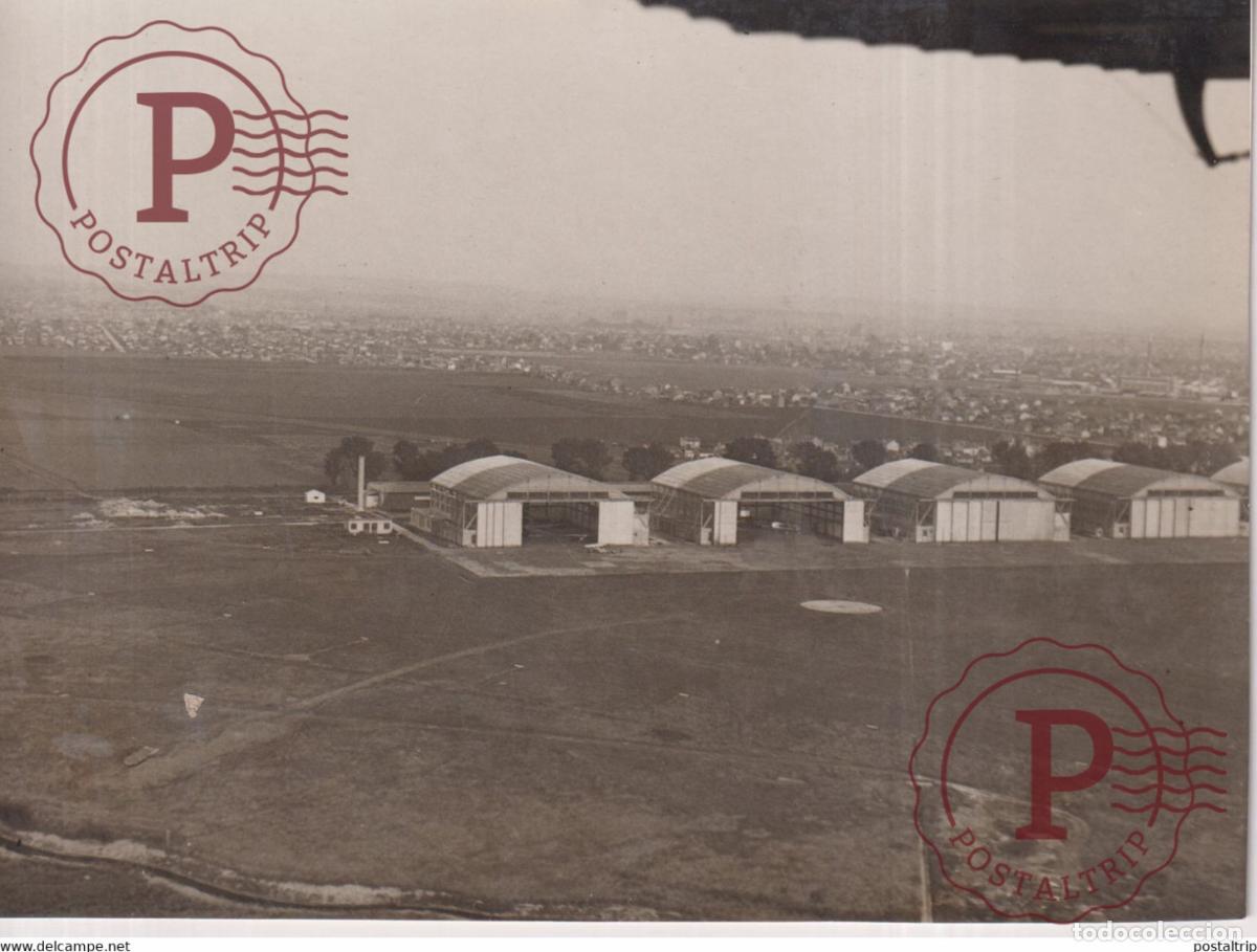 Antique Photography: ON PROJETTE CHANGER TERRAIN DAVIATION BOURGET PLATEAU DE ST CYR L AERODROME ACTUEL 15*11CM AVIACION