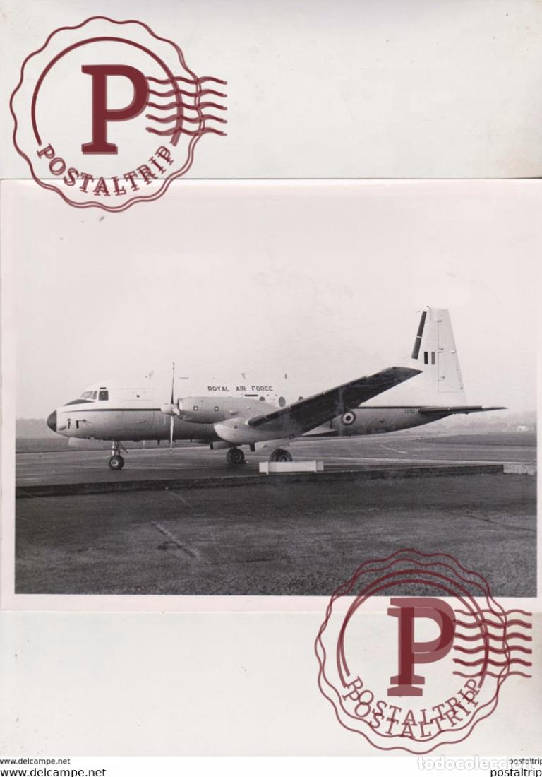 Fotograf&iacute;a antigua: ROYAL AIR FORCE CC2 AVRO ANDOVER MONOPLANE 17* 21 CM Aviation, AIRPLAIN, AVION AIRCRAFT