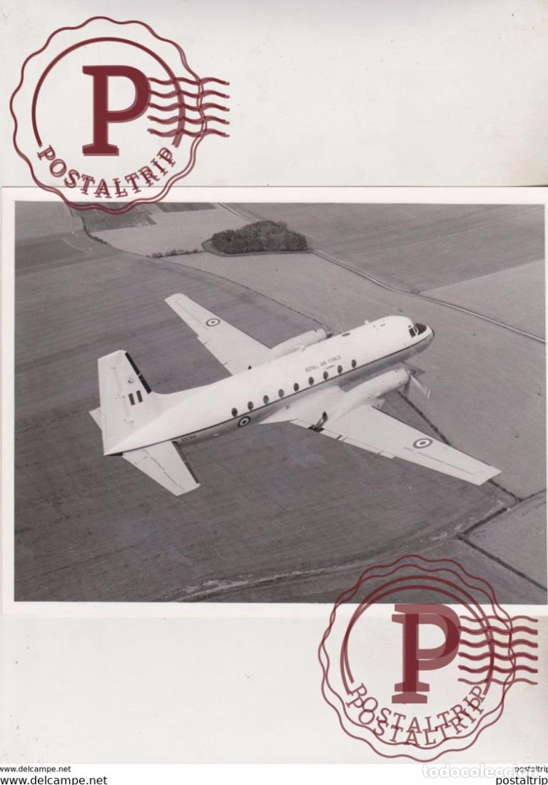 Fotograf&iacute;a antigua: ROYAL AIR FORCE CC2 AVRO ANDOVER MONOPLANE 17* 21 CM Aviation, AIRPLAIN, AVION AIRCRAFT