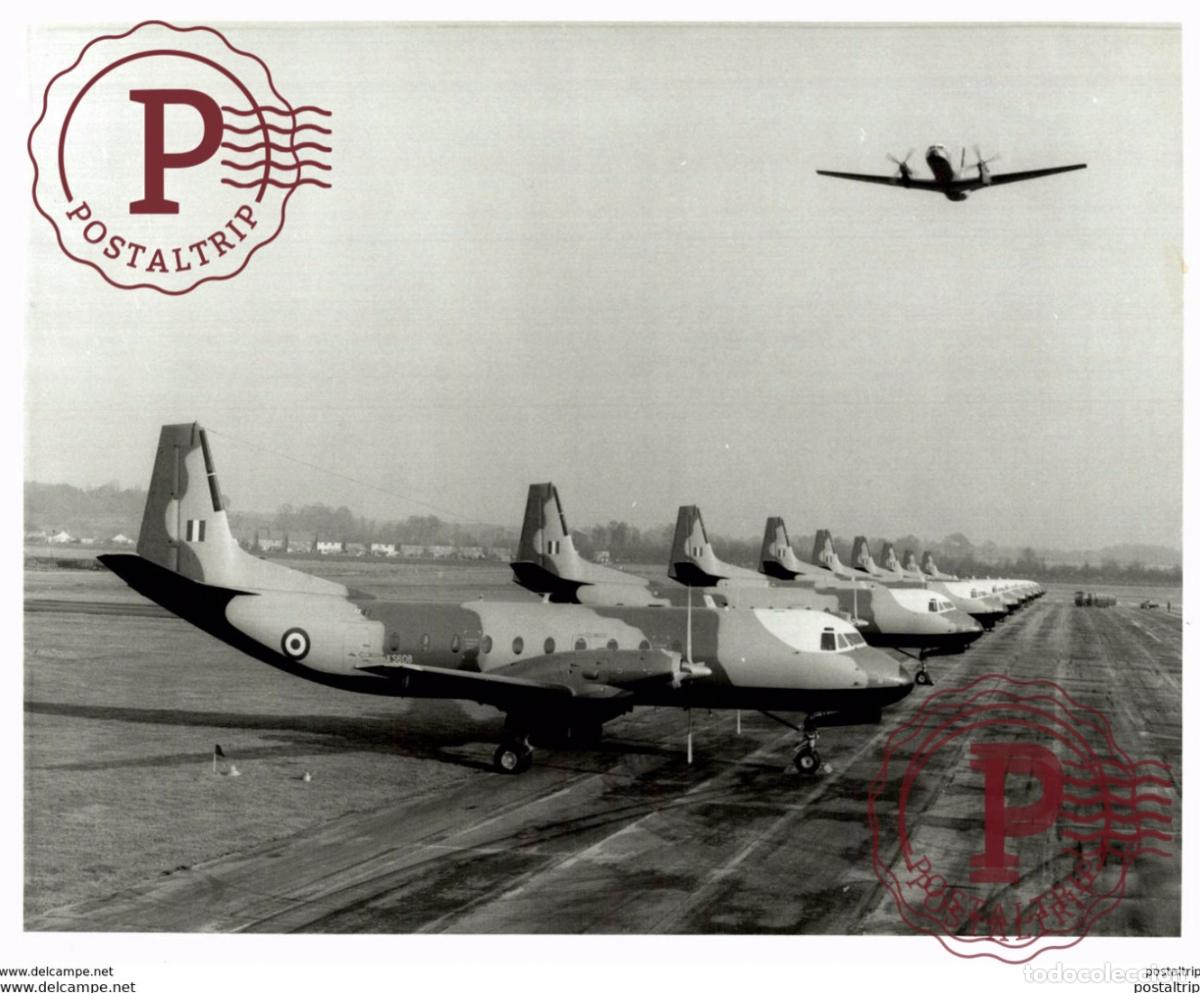 Fotograf&iacute;a antigua: AVRO ANDOVER MONOPLANE 17* 21 CM Aviation, AIRPLAIN, AVION AIRCRAFT