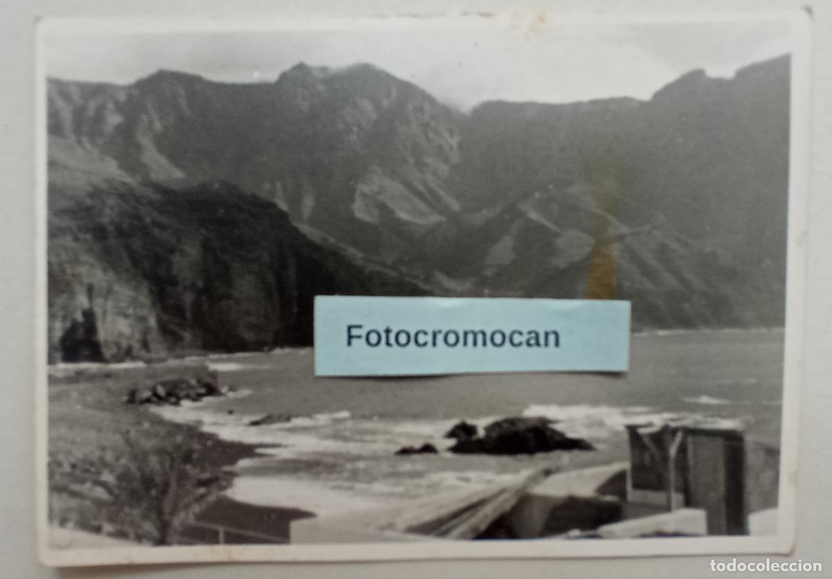 Photographie ancienne: FOTOGRAF&Iacute;A. GRAN CANARIA. AGAETE. PUERTO DE LAS NIEVES. DEDO DE DIOS