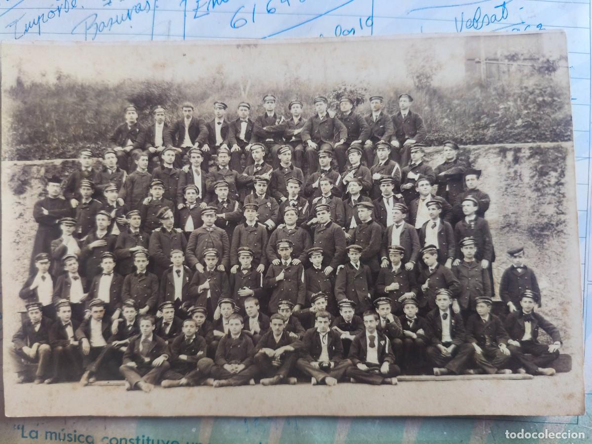 Fotograf&iacute;a antigua: Colegio Jesuitas en Ordu&ntilde;a